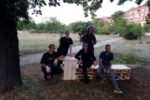 Вихідні в сквері Тарасова: вуличні меблі та толока