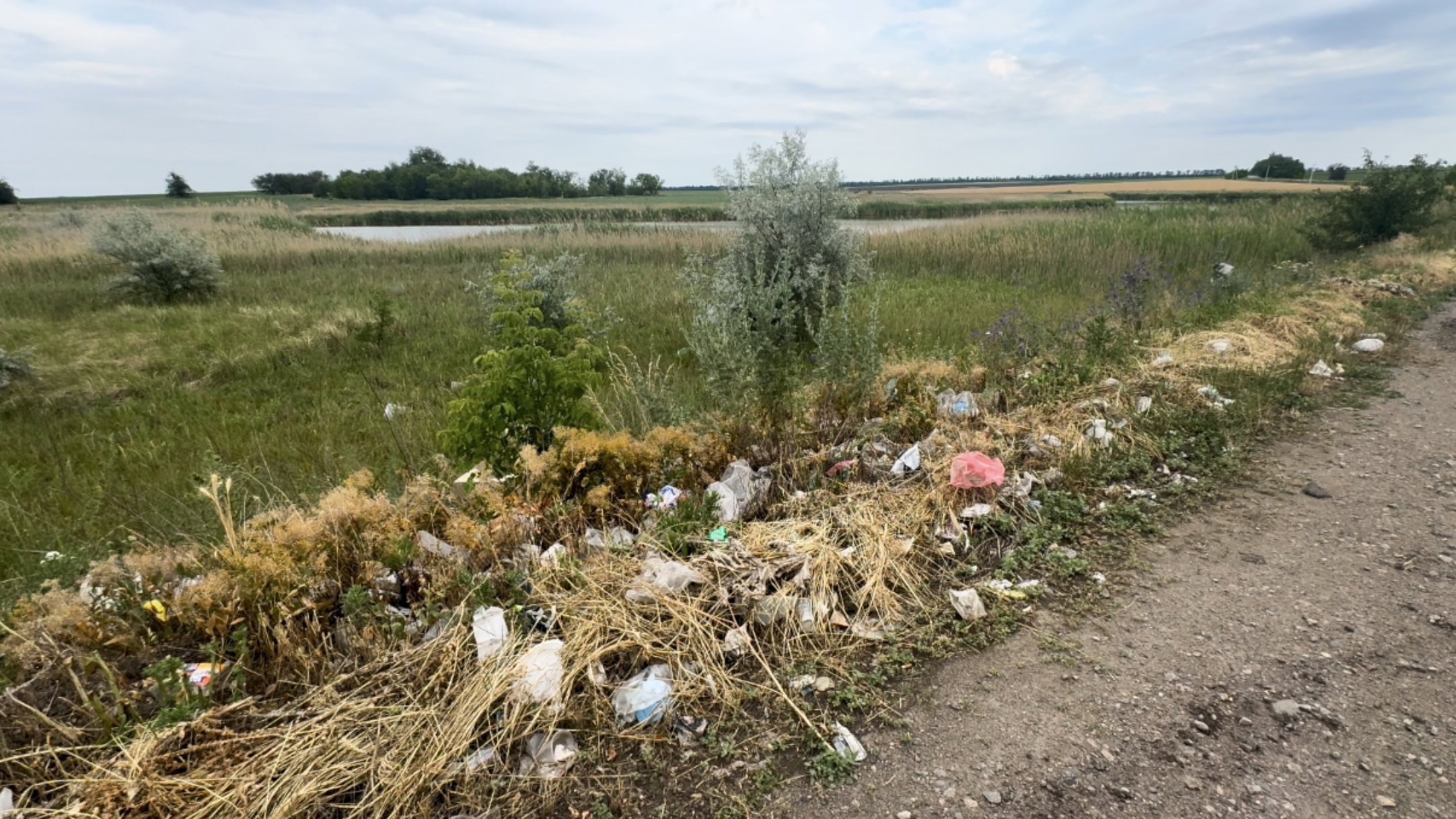 Узаконене сміття: як у Тернуватській громаді смітники біля водойм і полів стали «тимчасовими майданчиками»